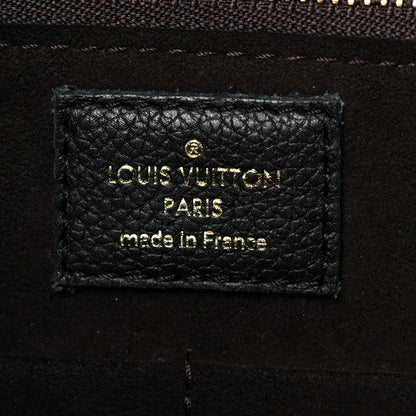 Louis Vuitton Calfskin Monogram Kimono Tote Black 6 of 9