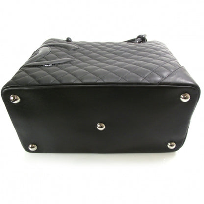Chanel Calfskin Quilted Large Cambon Tote Black 4 of 11