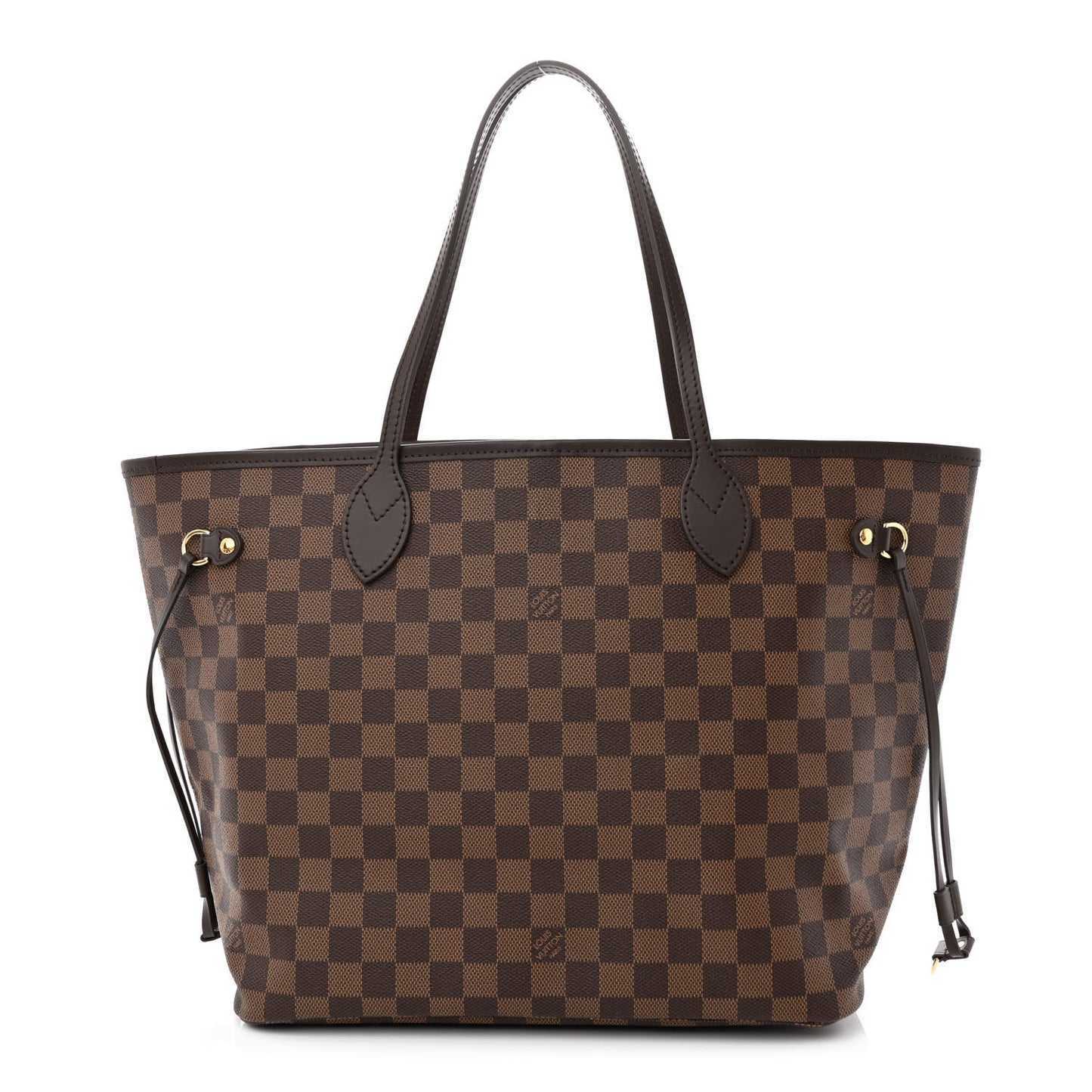 Damier Ebene Neo Neverfull MM Rose Ballerine