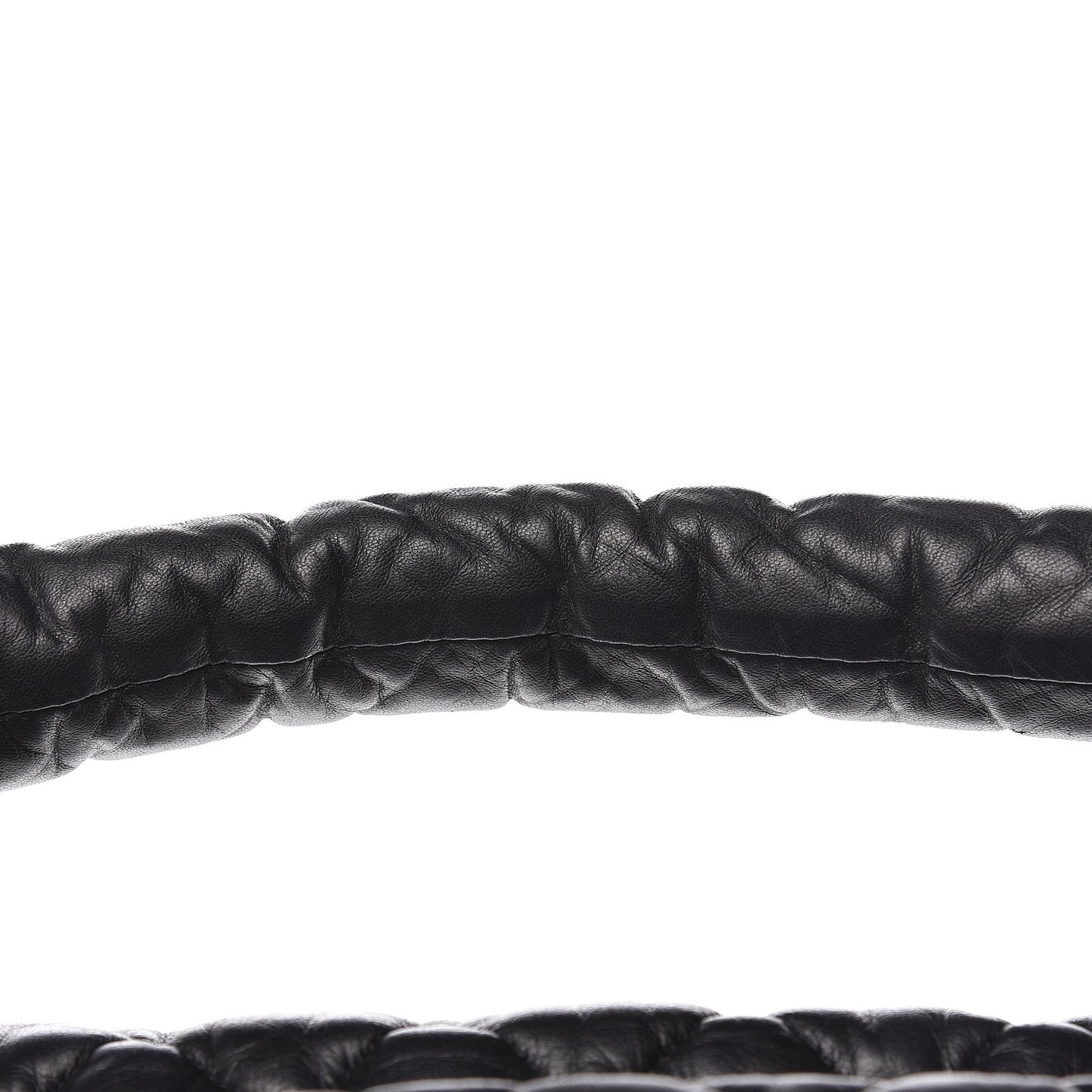 Lambskin Quilted Coco Cocoon Hobo Black