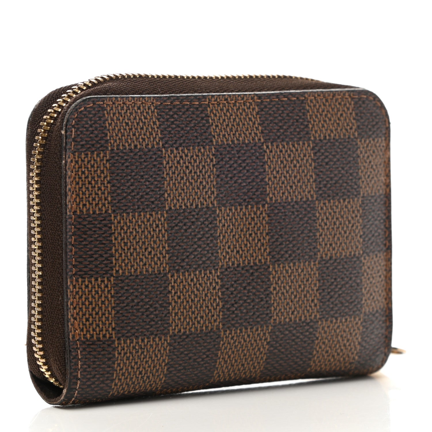 Louis Vuitton Damier Ebene Zippy Coin Purse 3 of 9