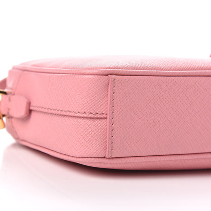 Prada Saffiano Lux Small Camera Crossbody Bag Petalo 5 of 9