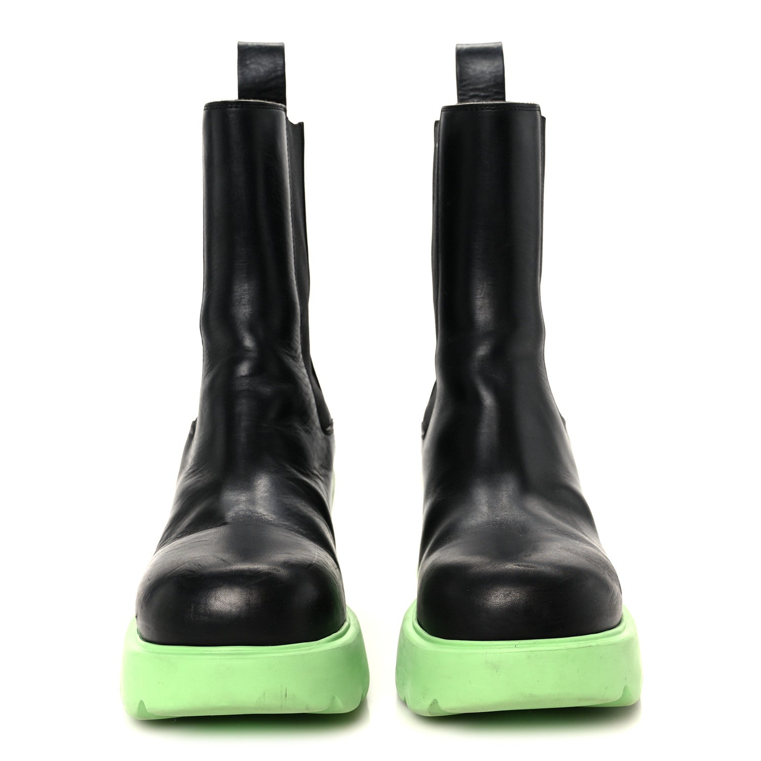 Bottega Veneta Calfskin The Flash Chelsea Boots 39 Pistachio