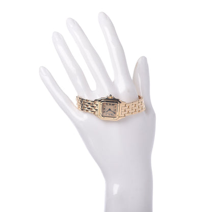 Cartier 18K Yellow Gold 22mm Panthere Quartz Watch 2 of 8