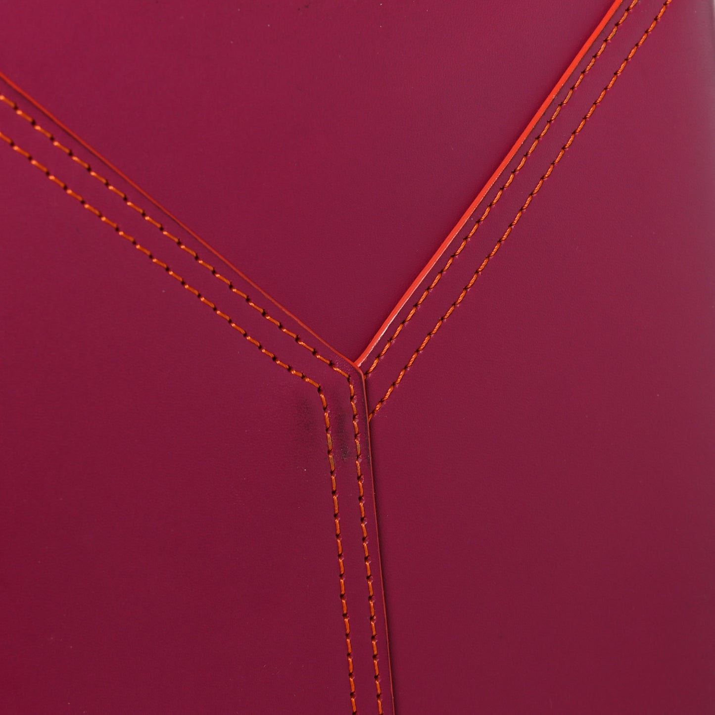 Smooth Calfskin Perforated Leo Bag Fuchsia