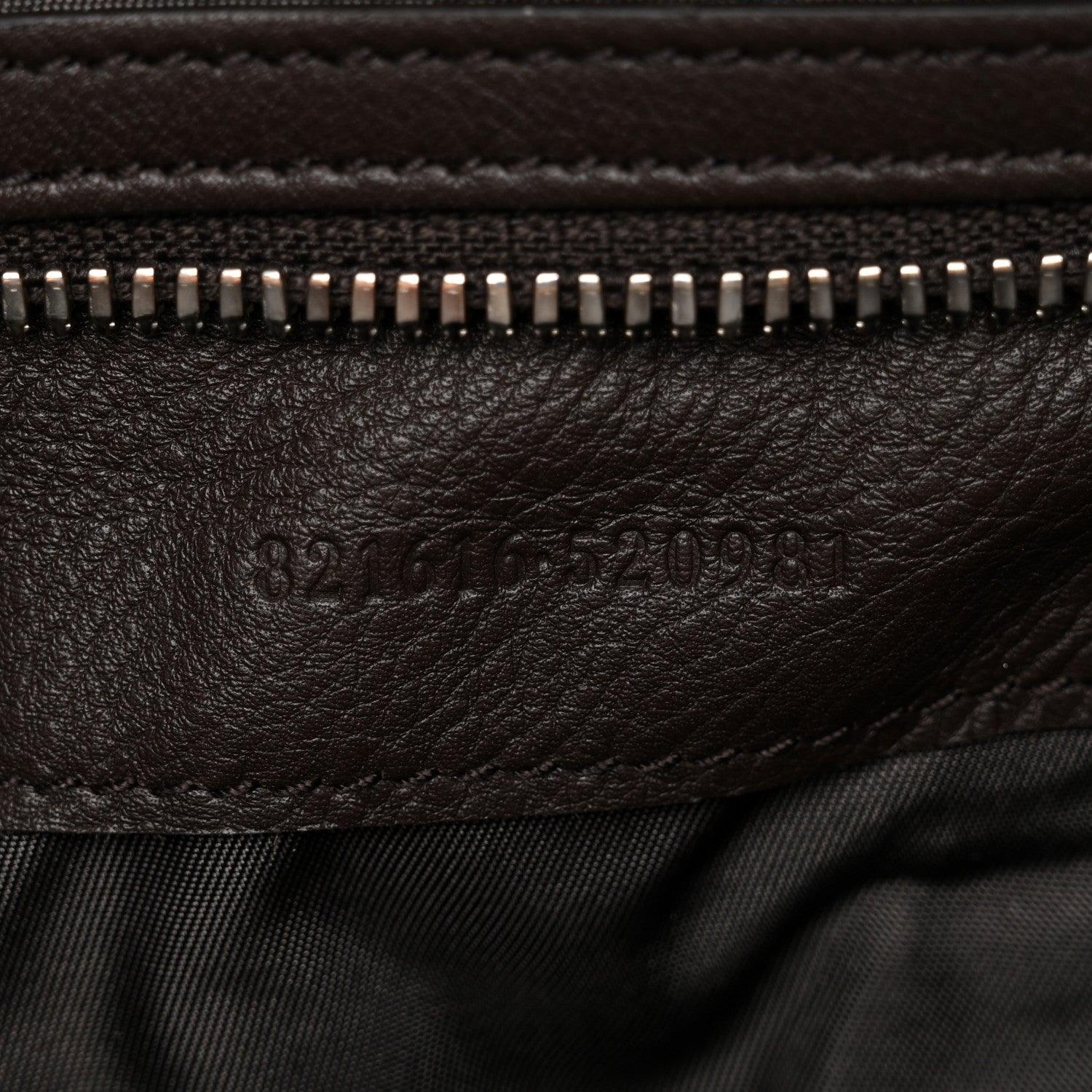 Gucci GG Monogram Large Crossbody Bag Dark Brown 5 of 10