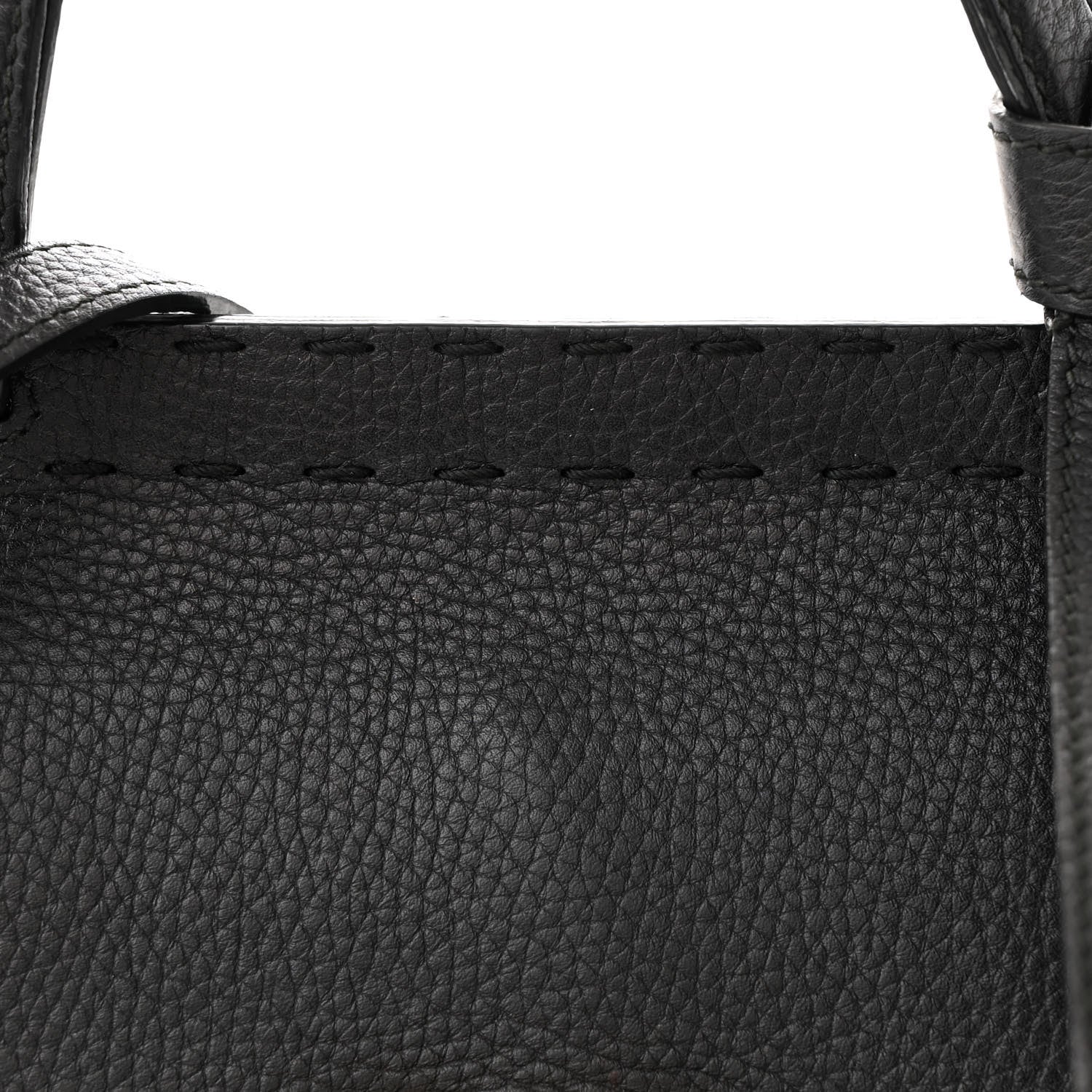 Gucci Calfskin Small GG Marmont Top Handle Bag Black 8 of 10