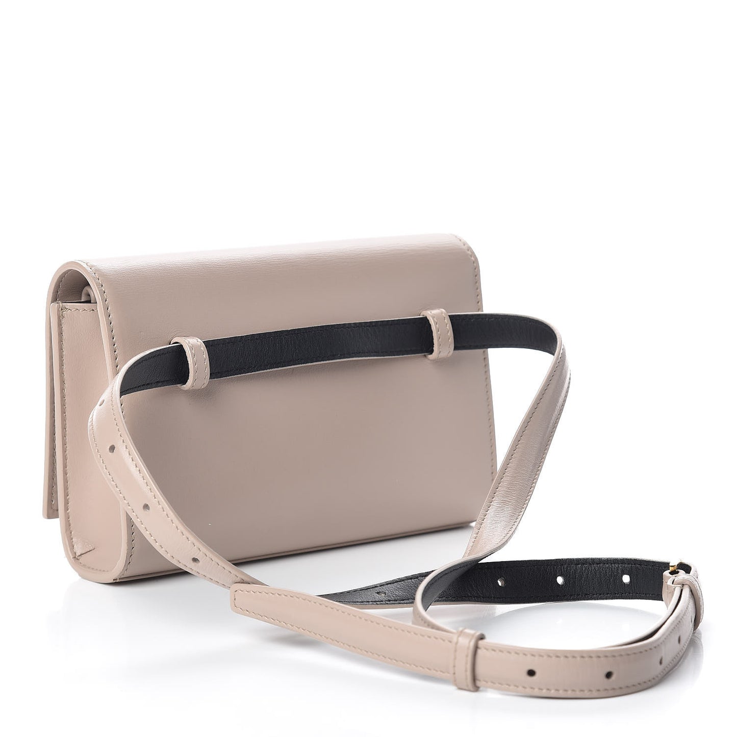 Smooth Calfskin Monogram Kate Belt Bag Beige