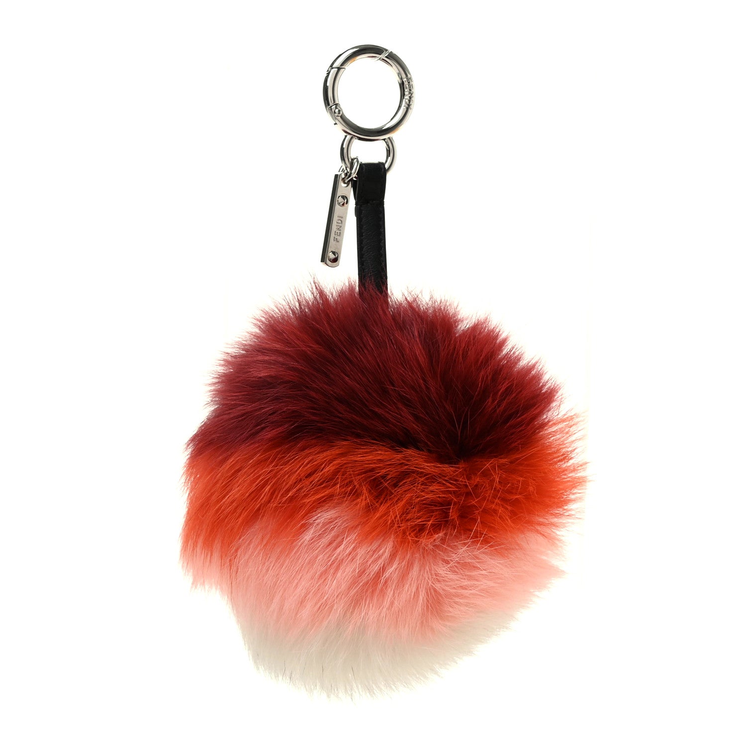Fendi Fox Fur Pom Pom Bag Charm Multicolor 1 of 5