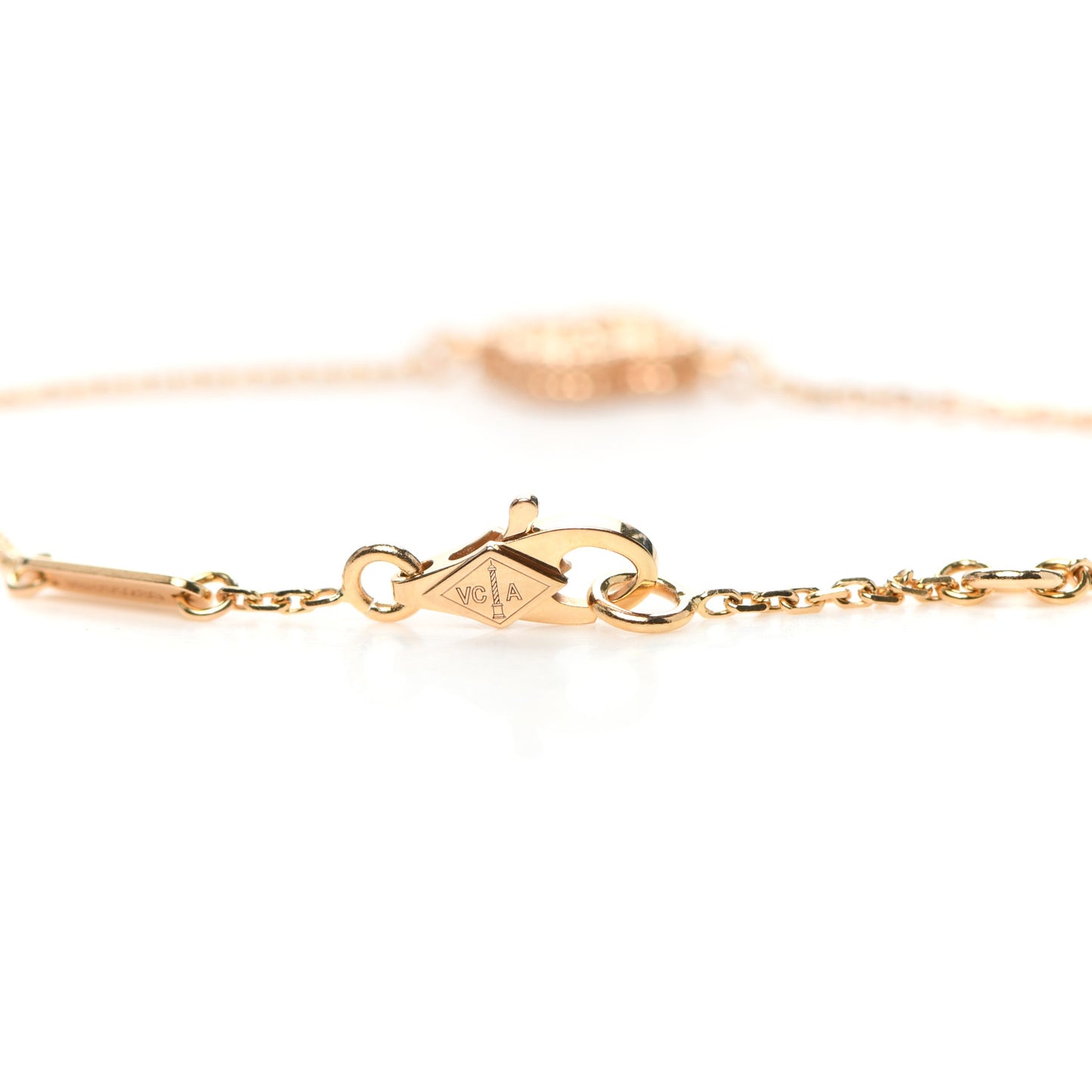 18K Rose Gold Sweet Alhambra Bracelet
