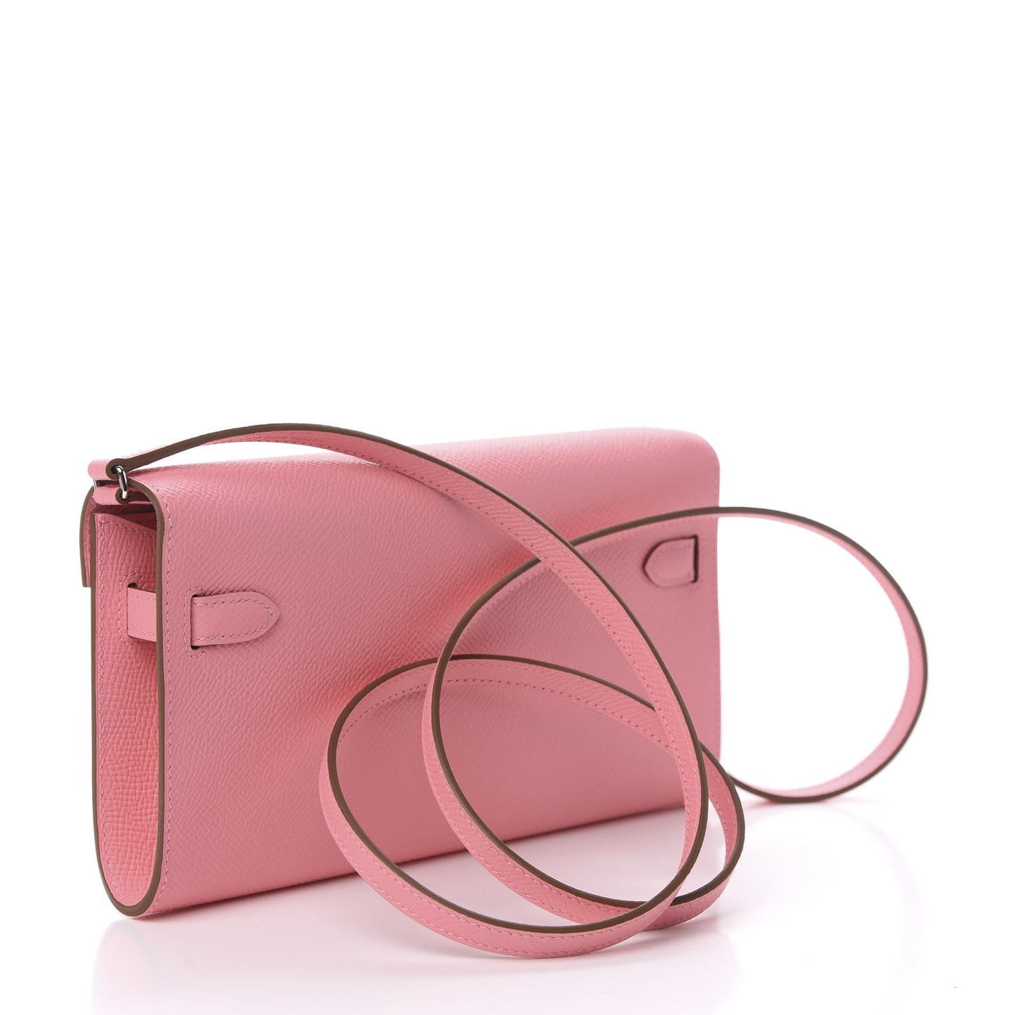 Epsom Kelly Wallet To Go Rose Confetti