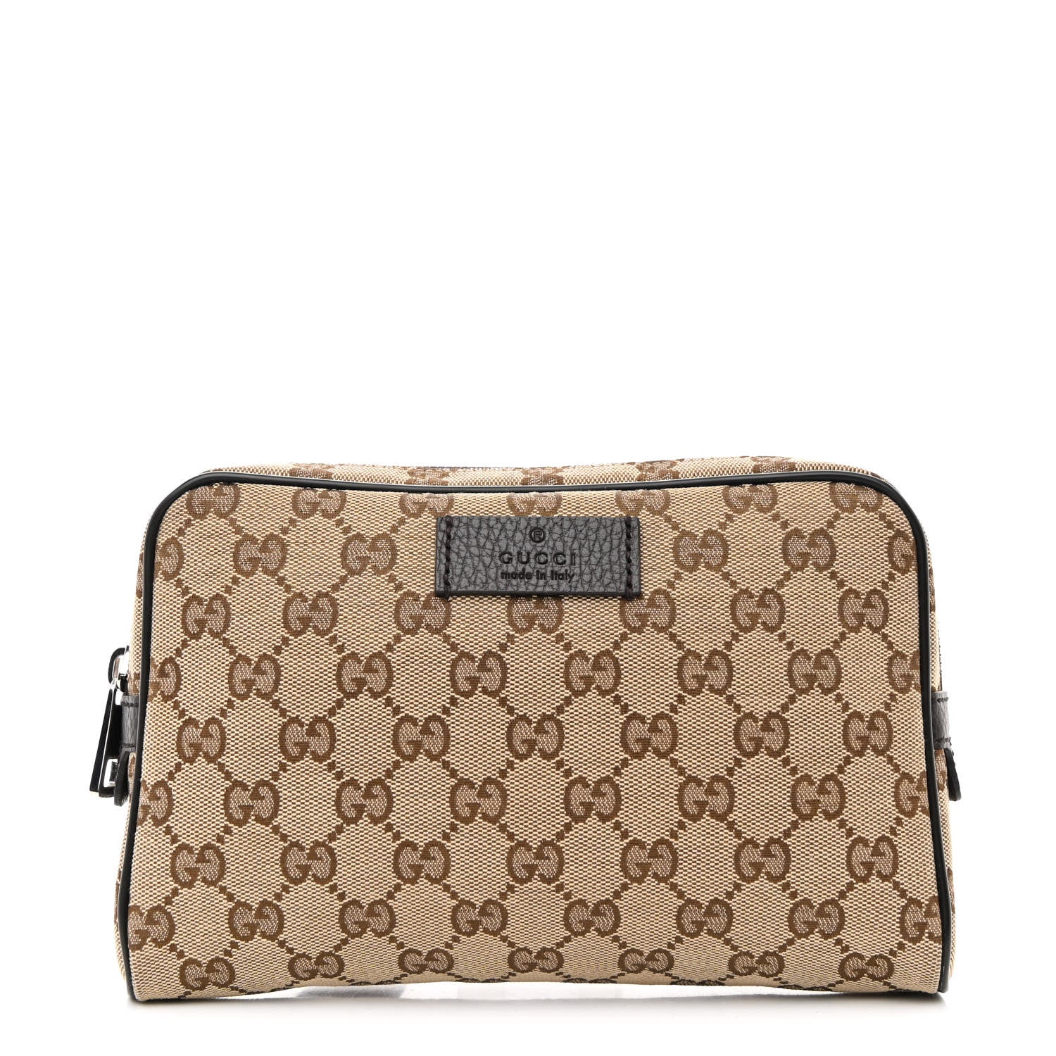 Gucci Monogram Belt Bag Dark Brown 1 of 10