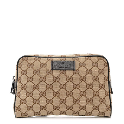Gucci Monogram Belt Bag Dark Brown 1 of 10