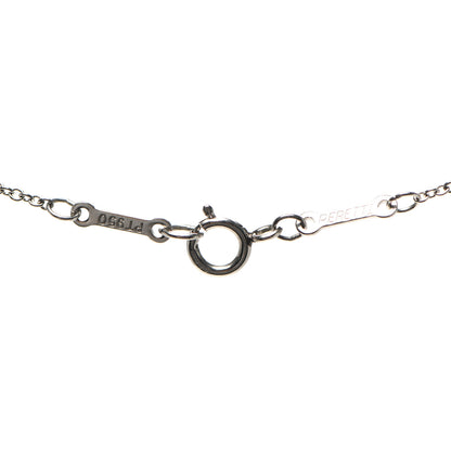 Tiffany Platinum Diamond .08ct Elsa Peretti Diamonds by the Yard Pendant Necklace 4 of 5