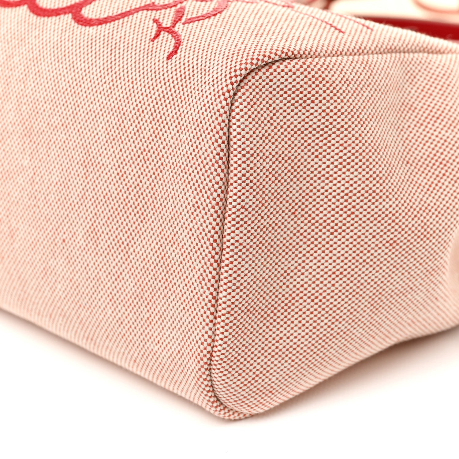 Hermes Vache Hunter Toile Pegase Pop Herbag Zip Retourne 31 PM Rouge Piment 11 of 13
