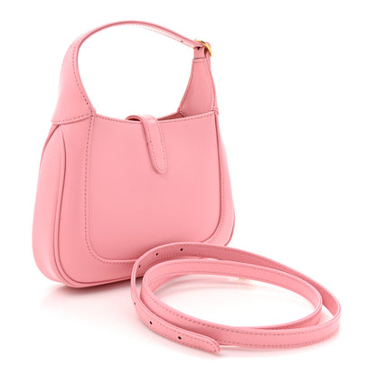 Gucci Boarded Dyana Lux Calfskin Mini Jackie 1961 Hobo Wild Rose 3 of 11