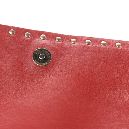 Valentino Garavani Nappa Rockstud Wristlet Clutch Alpaca 9 of 10