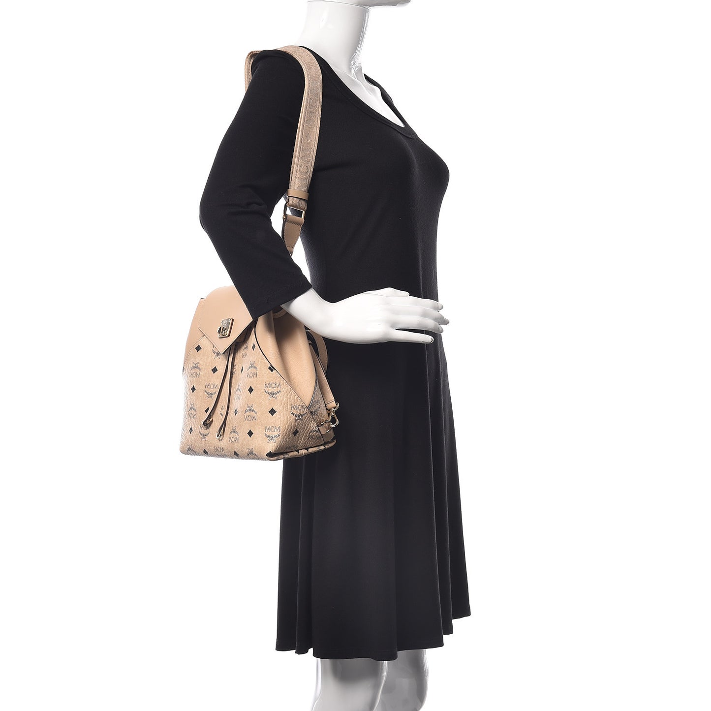Visetos Small Essential Backpack Beige