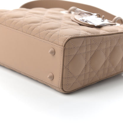 Christian Dior Ultra Matte Calfskin Cannage Small My ABCDior Lady Dior Beige 7 of 10
