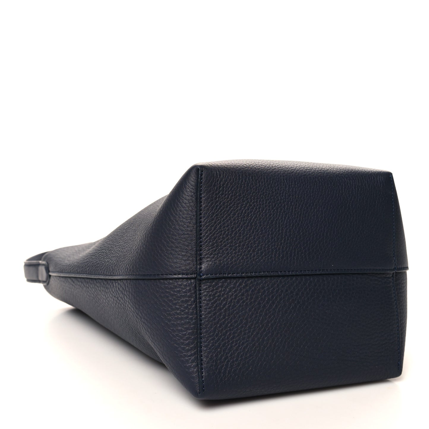 Grained Calfskin Medium N/S Park Tote Marine