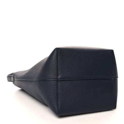 The Row Grained Calfskin Medium N/S Park Tote Marine 4 of 9