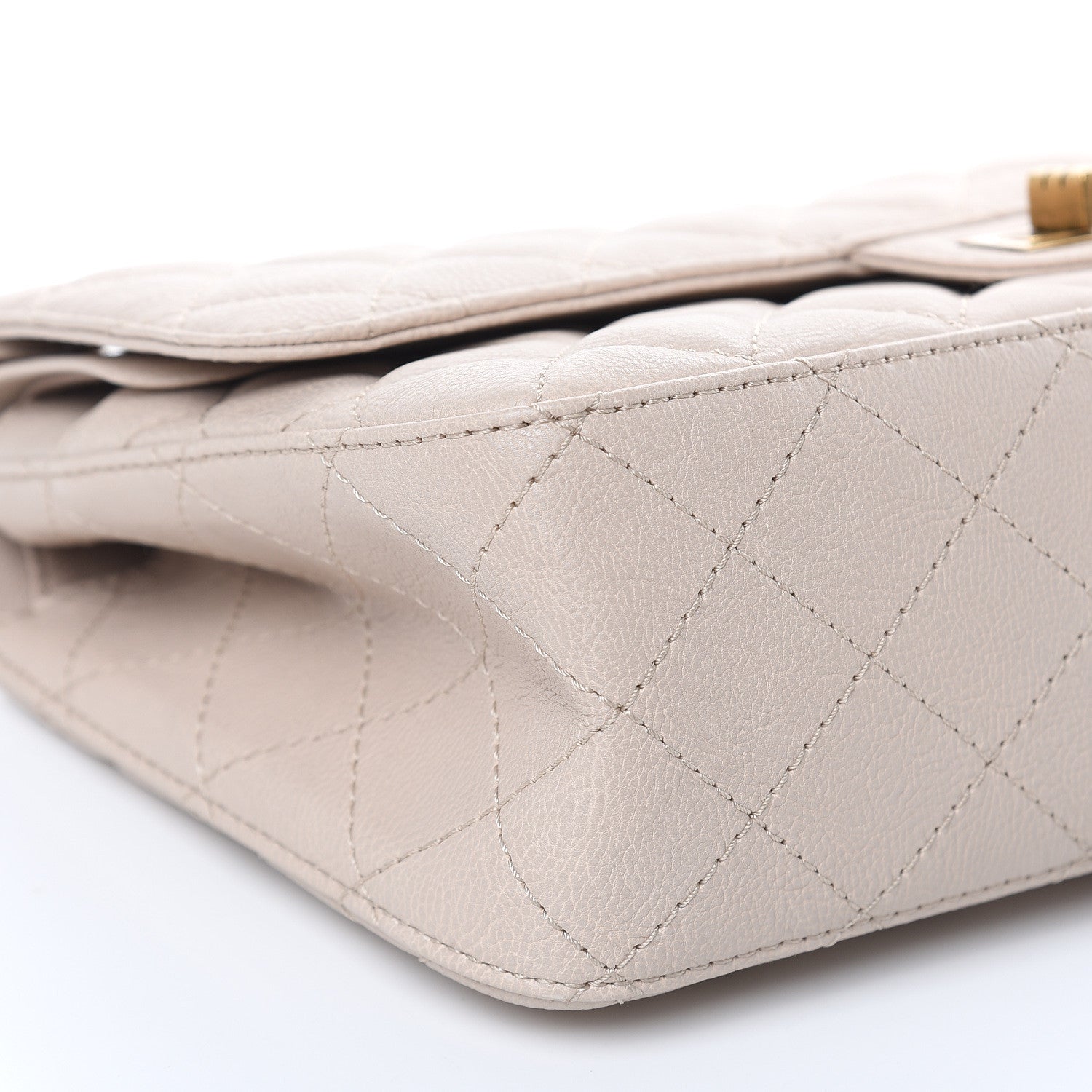 Chanel Calfskin Quilted 2.55 Reissue 226 Flap Beige 8 of 10