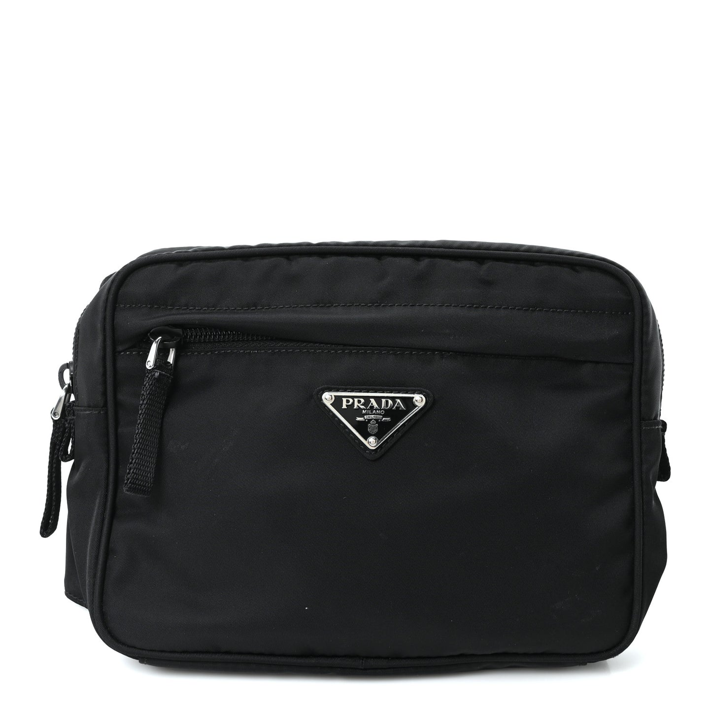 Tessuto Nylon Montagna Belt Bag Black