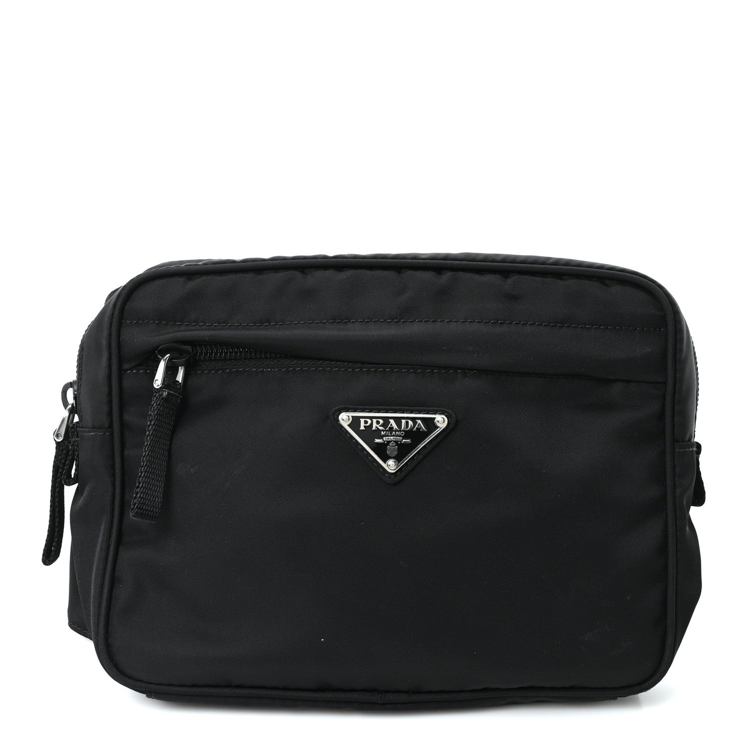 Prada Tessuto Nylon Montagna Belt Bag Black 1 of 10