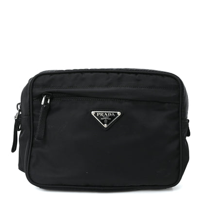 Prada Tessuto Nylon Montagna Belt Bag Black 1 of 10