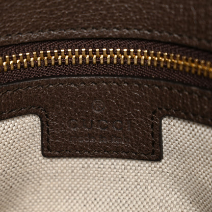 Gucci GG Supreme Monogram Textured Dollar Calfskin Blondie Chain Shoulder Flap Bag Beige Ebony New Acero 7 of 11