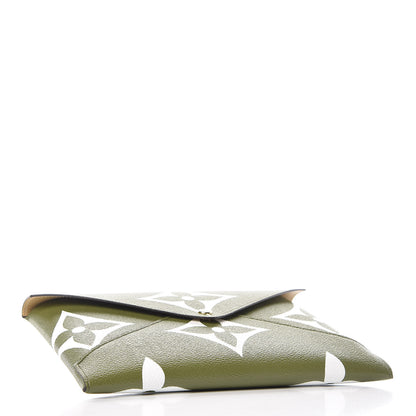 Louis Vuitton Monogram Giant Large Kirigami Pochette Kaki 3 of 7
