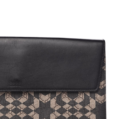Gucci GG Supreme Monogram Caleido Print Clutch Black 12 of 17