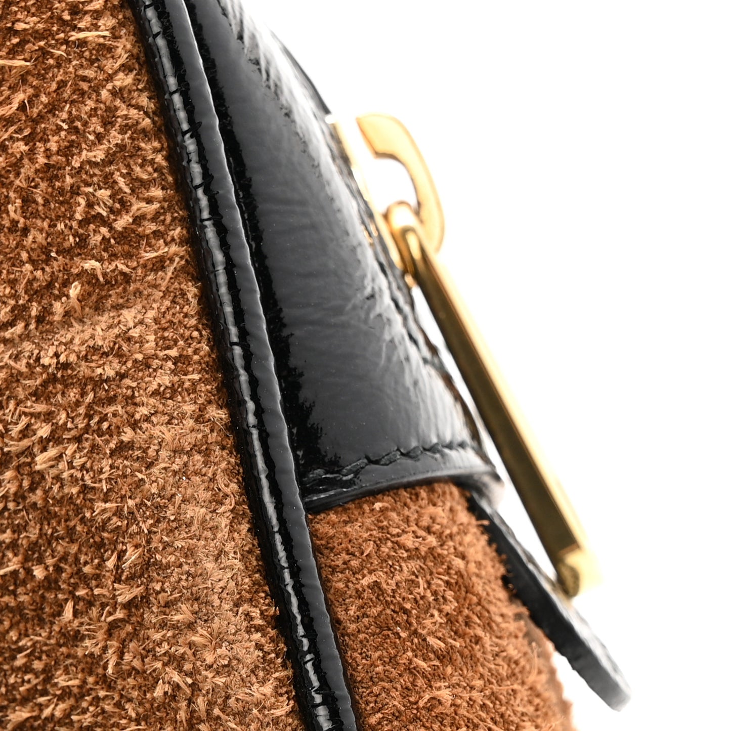 Suede Small Ophidia Belt Bag 85 34 Brown