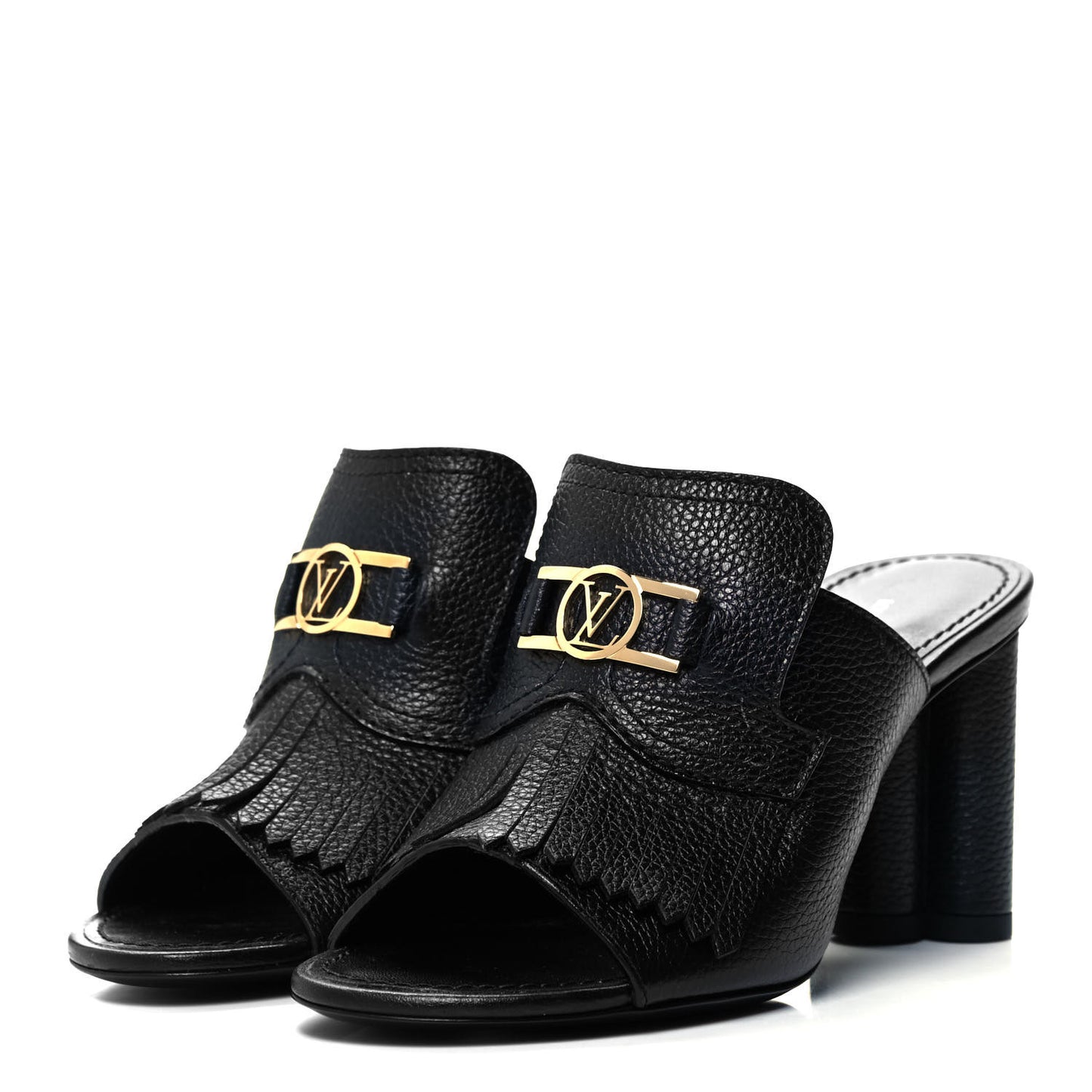 Calfskin Indiana Mule 35 Black