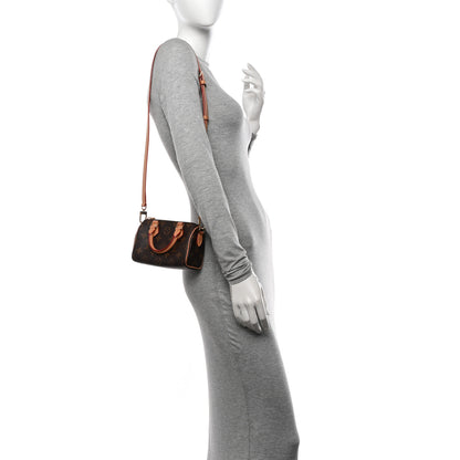 Louis Vuitton Monogram Nano Speedy Bandouliere 2 of 13