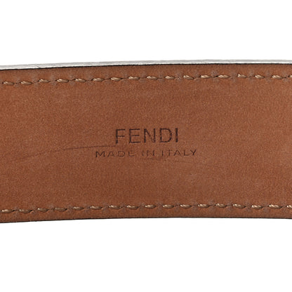 Fendi Calfskin Baguette Belt 90 36 Black 5 of 6