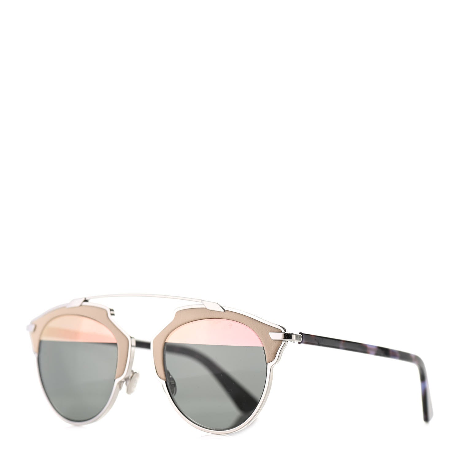 Christian Dior Metal Lambskin So Real Sunglasses Beige 1 of 7