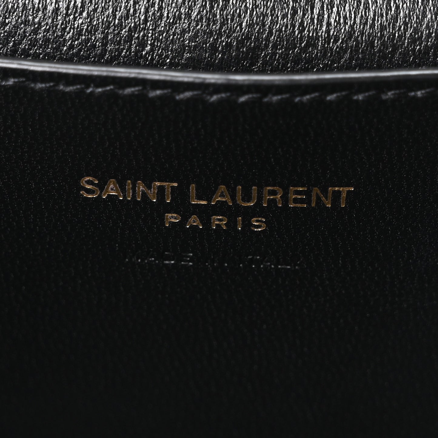 Lambskin Quilted Mini Gaby Vanity Case Black