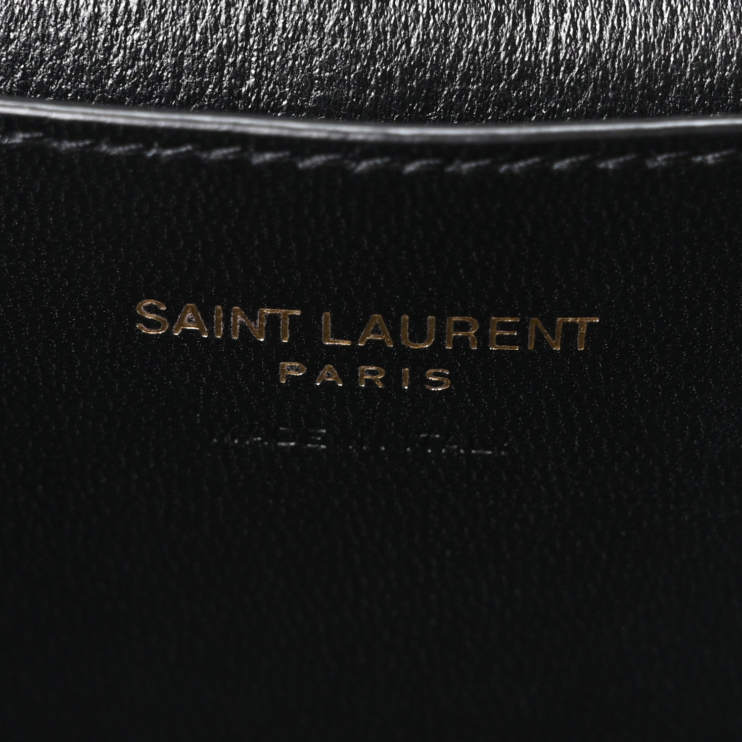 Saint Laurent Lambskin Quilted Mini Gaby Vanity Case Black 6 of 10
