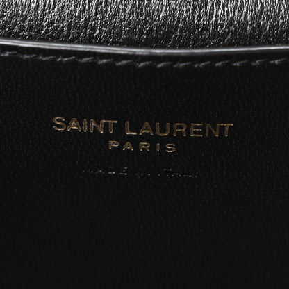 Saint Laurent Lambskin Quilted Mini Gaby Vanity Case Black 6 of 10