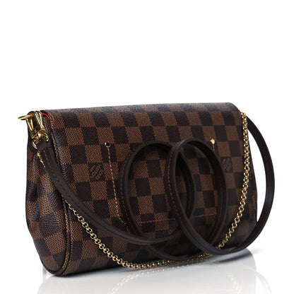 Louis Vuitton Damier Ebene Favorite MM 3 of 10