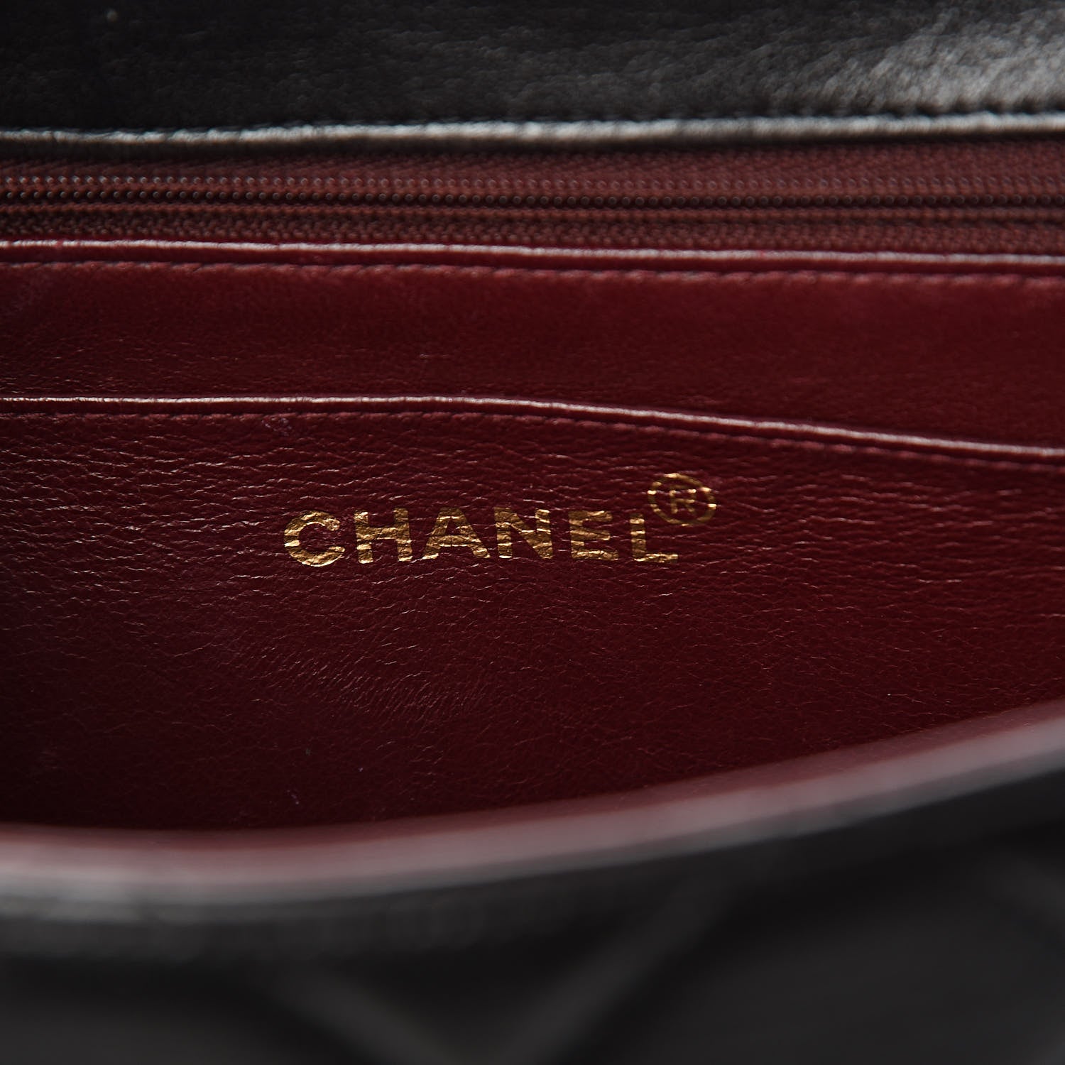 Chanel Lambskin Quilted Medium Single Flap Black 6 of 15