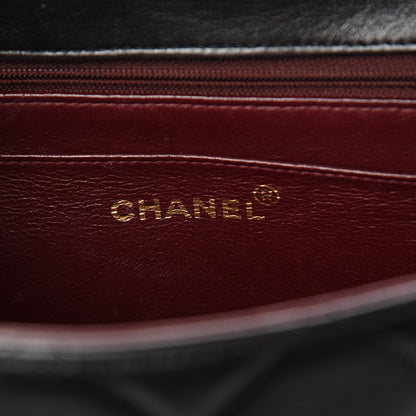 Chanel Lambskin Quilted Medium Single Flap Black 6 of 15
