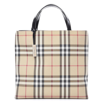 Burberry House Check Medium Tote Black 1 of 12