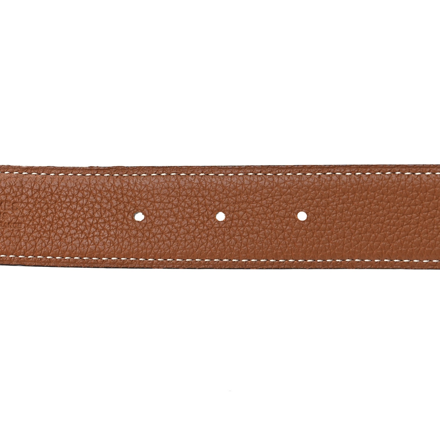 Hermes Box Togo 32mm Belt Strap 75 30 Black Gold 4 of 5