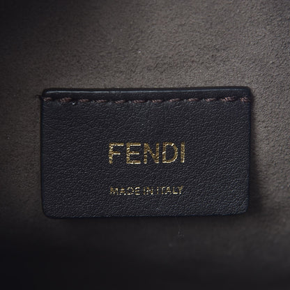 Fendi Vitello Liberty Lucido F is Fendi Mini Mon Tresor Bucket Bag Black 7 of 8