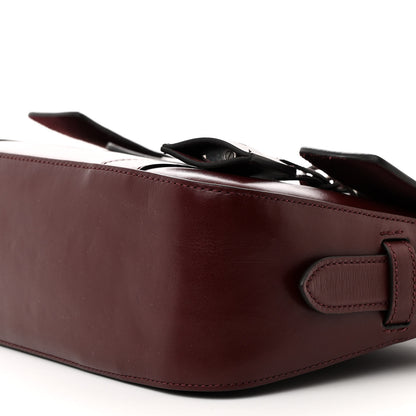 Mulberry Shiny Smooth Calfskin East West Bayswater Black Cherry 16 of 18
