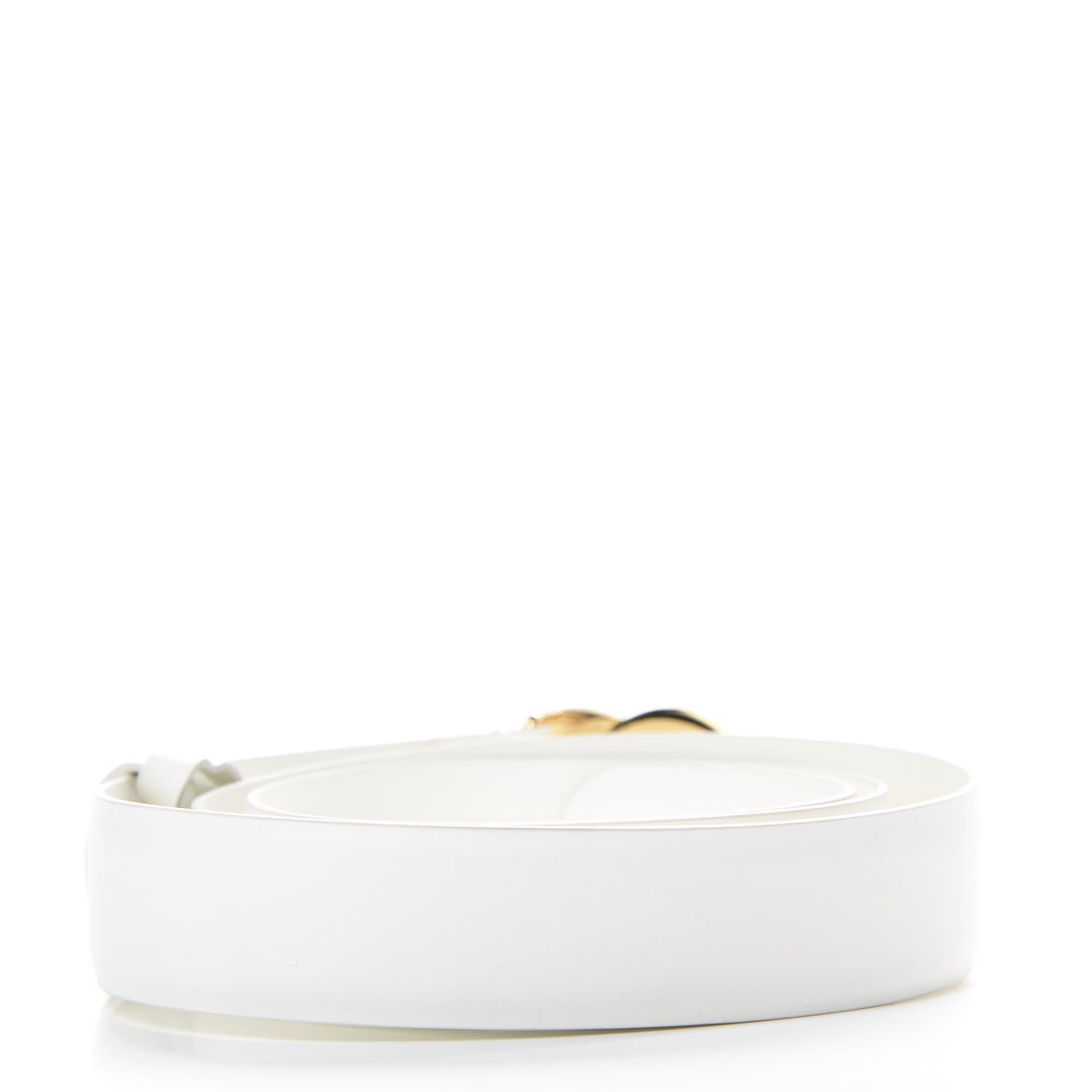 Chanel Calfskin CC Belt 85 34 White 2 of 6