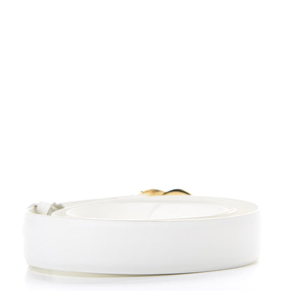 Chanel Calfskin CC Belt 85 34 White 2 of 6