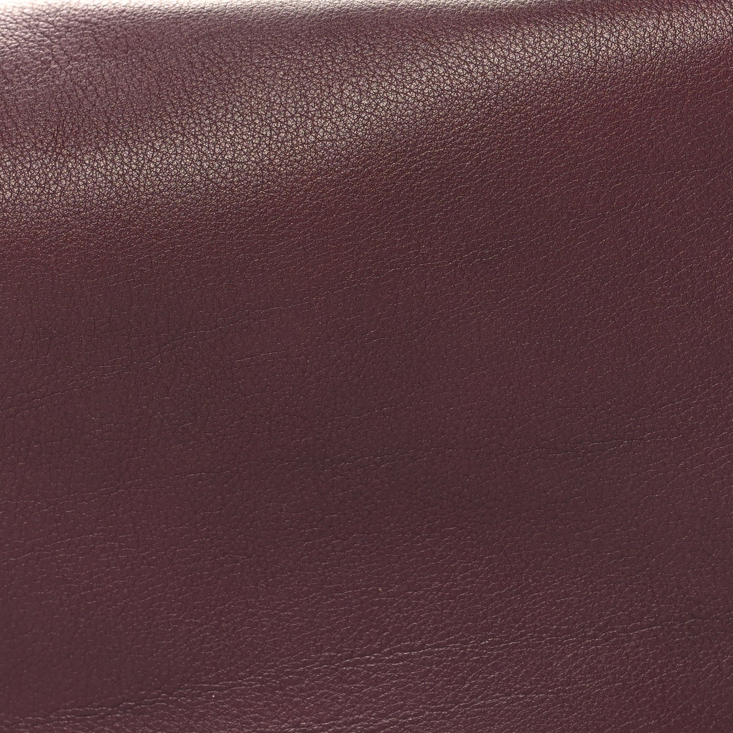 Pebbled Calfskin August Hobo Eggplant